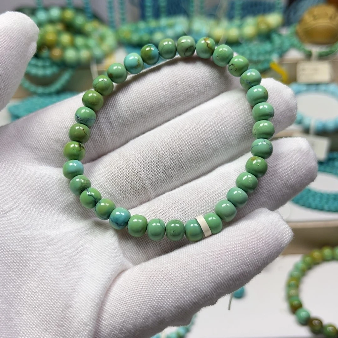 绿松石未镶嵌手链