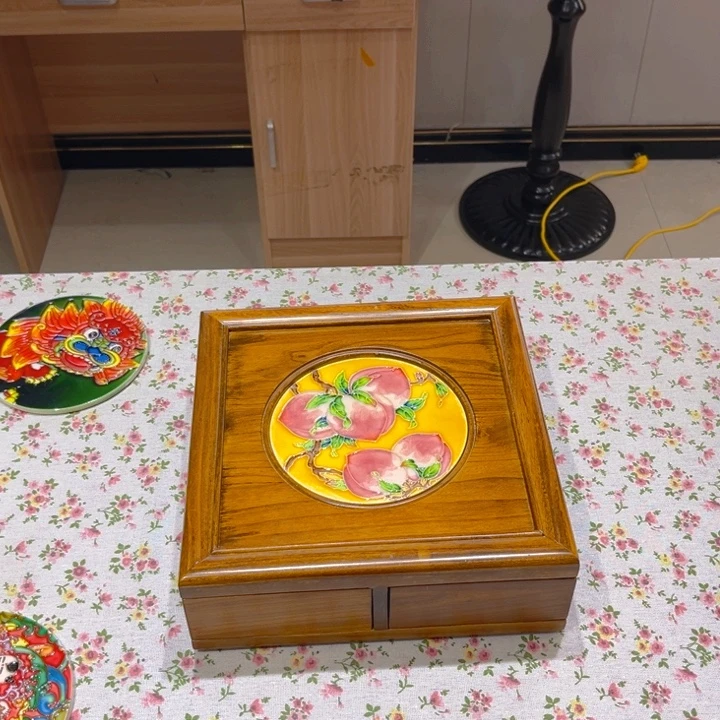 一体款瓷板画艺术作品