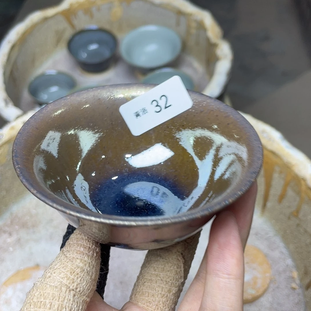 茶盏32 福临号建盏主人杯柴烧