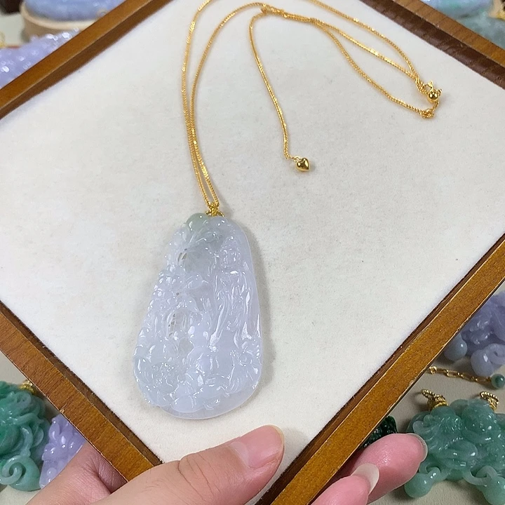 颈饰未镶嵌翡翠翡翠吊坠