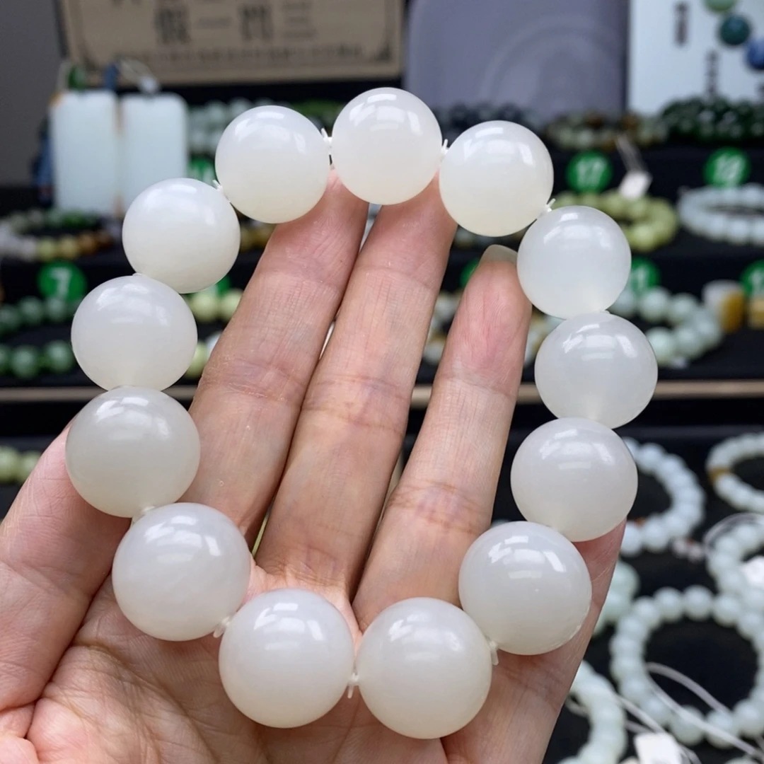 手链未镶嵌和田玉18m m