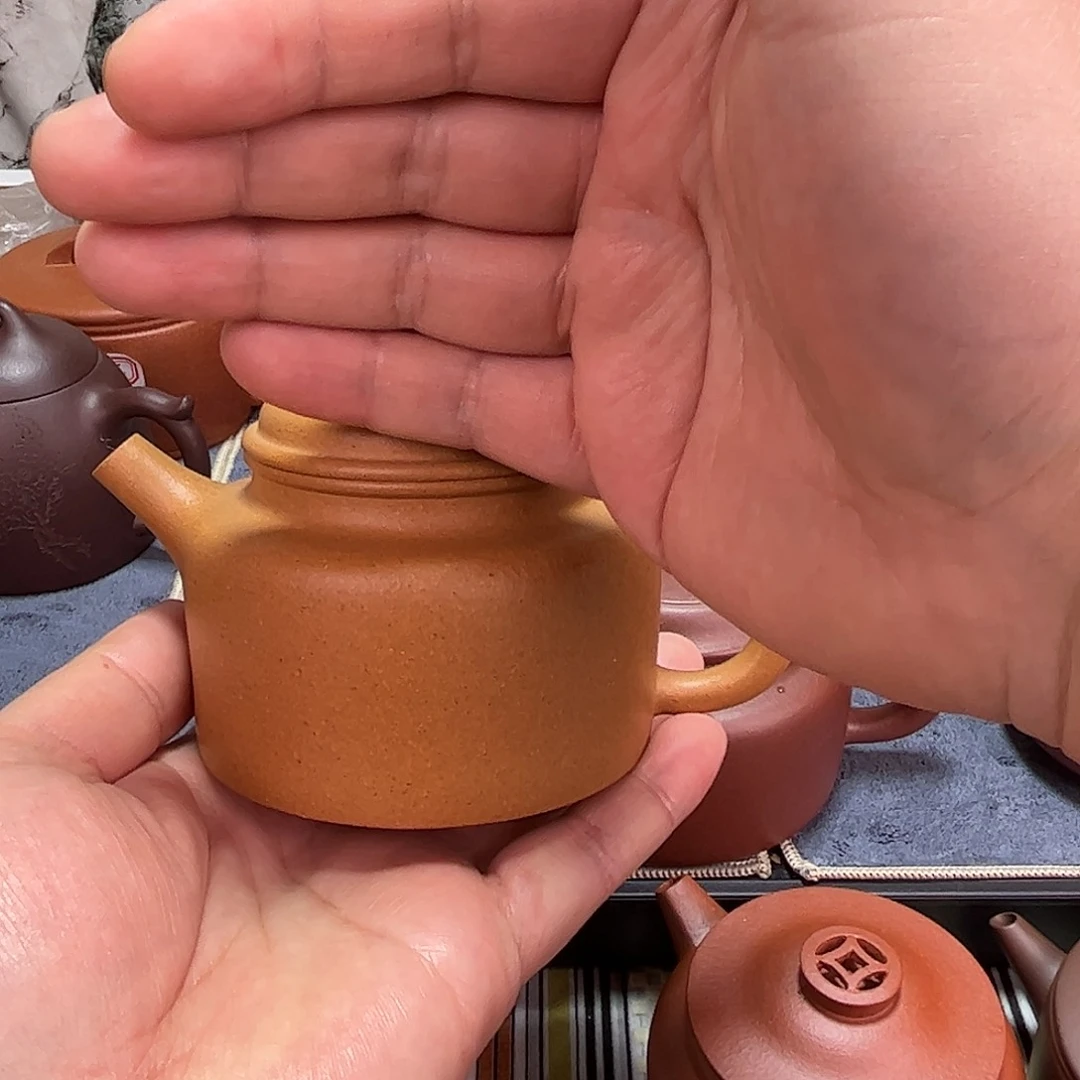 紫砂茶壶勇**哥220毫升黄金段德钟不带杯子