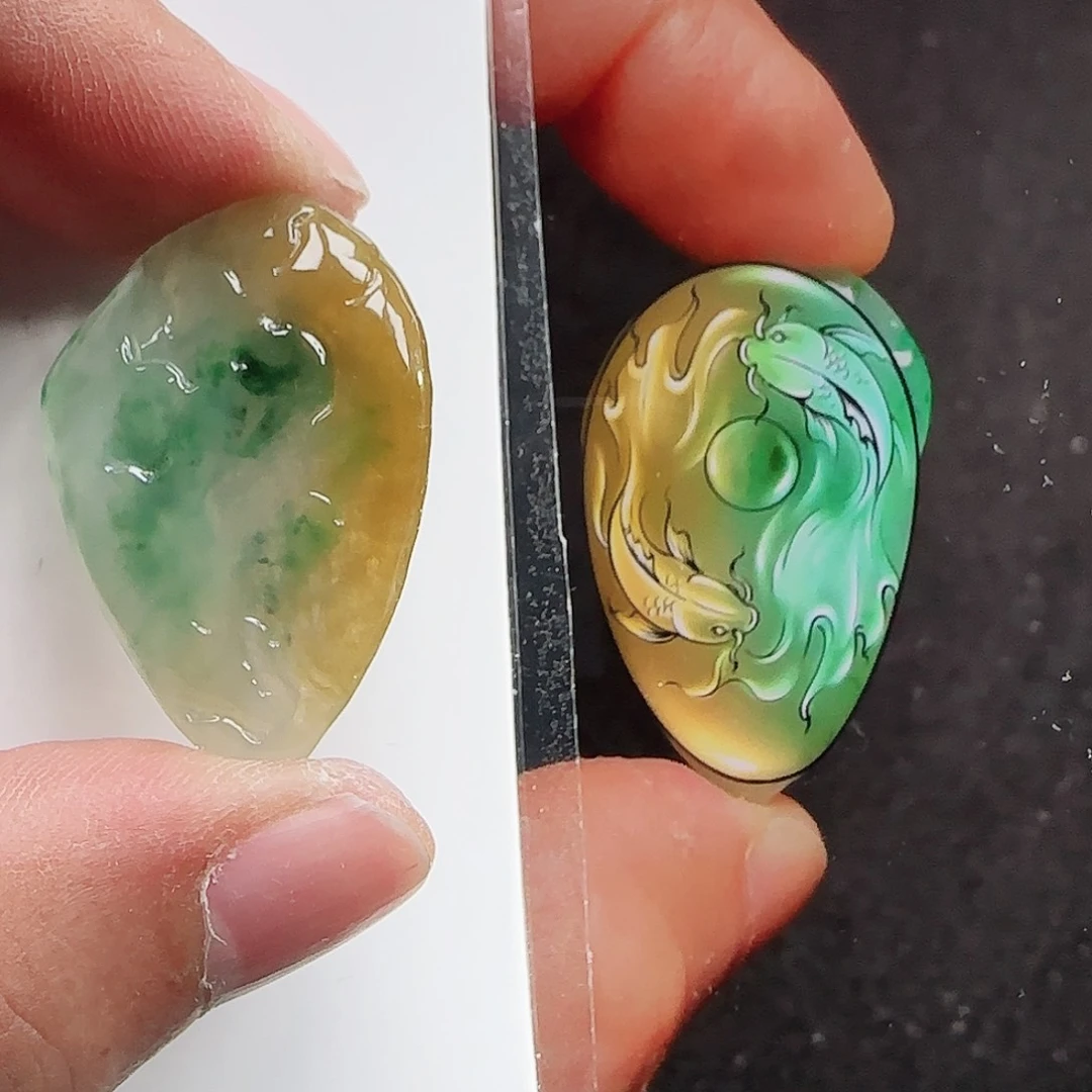 定制翡翠未镶嵌翡翠