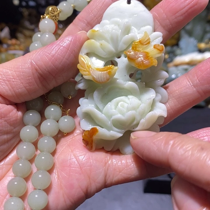 岫玉岫玉吊坠未镶嵌