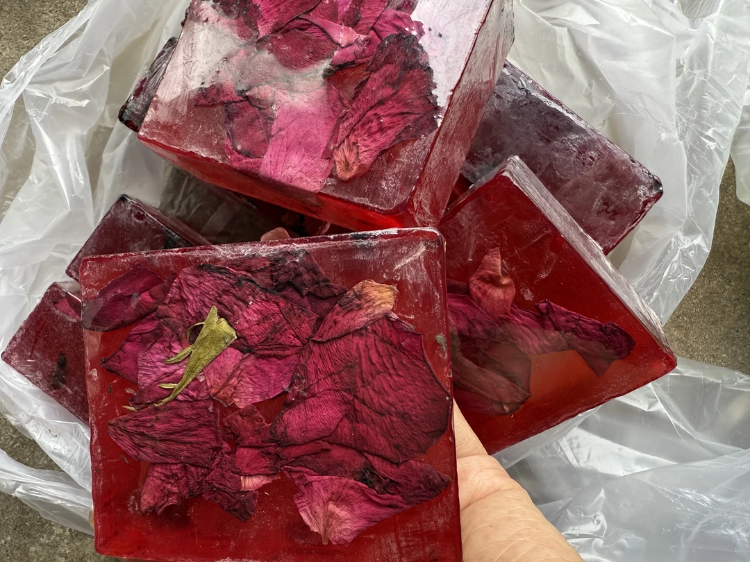 云南特产自制玫瑰手工皂——17——