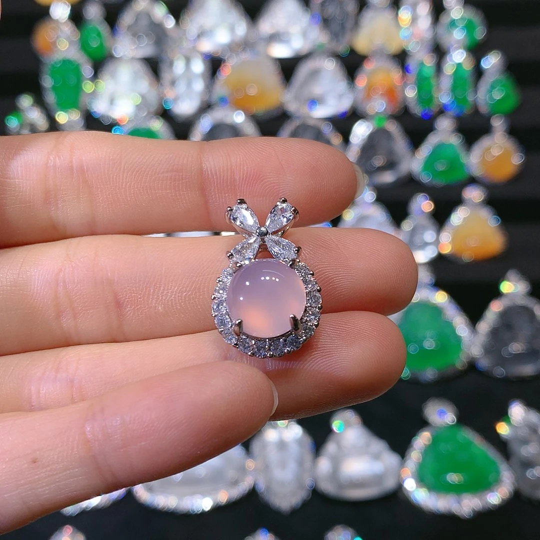 玛瑙/玉髓颈饰合金