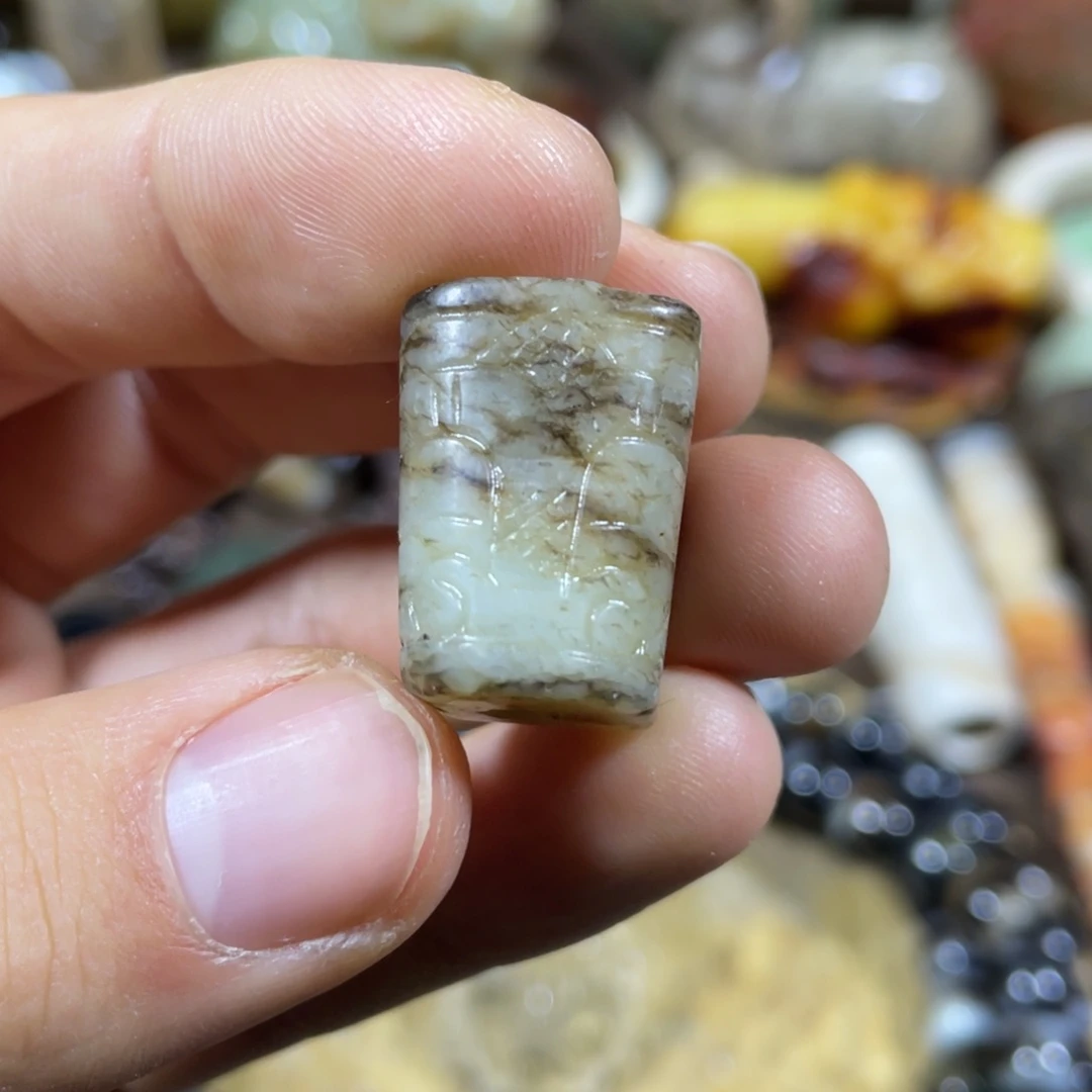 和田玉吊坠(不含链)未镶嵌