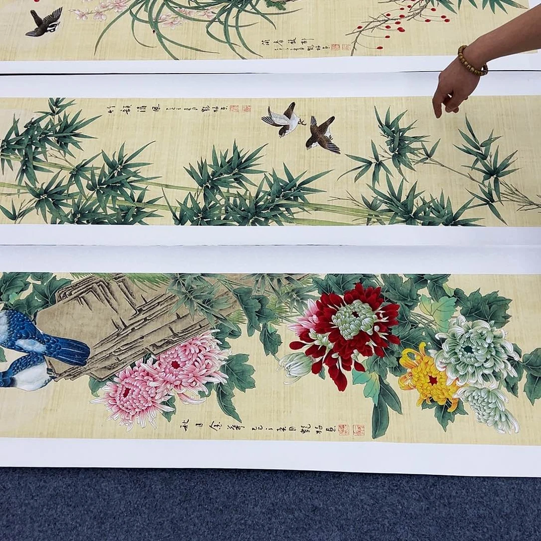 国画纯手绘作品欣赏