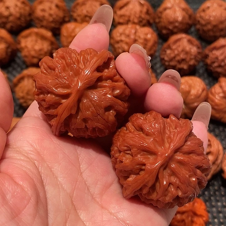 贤***子文玩核桃吊坠苹果园0913