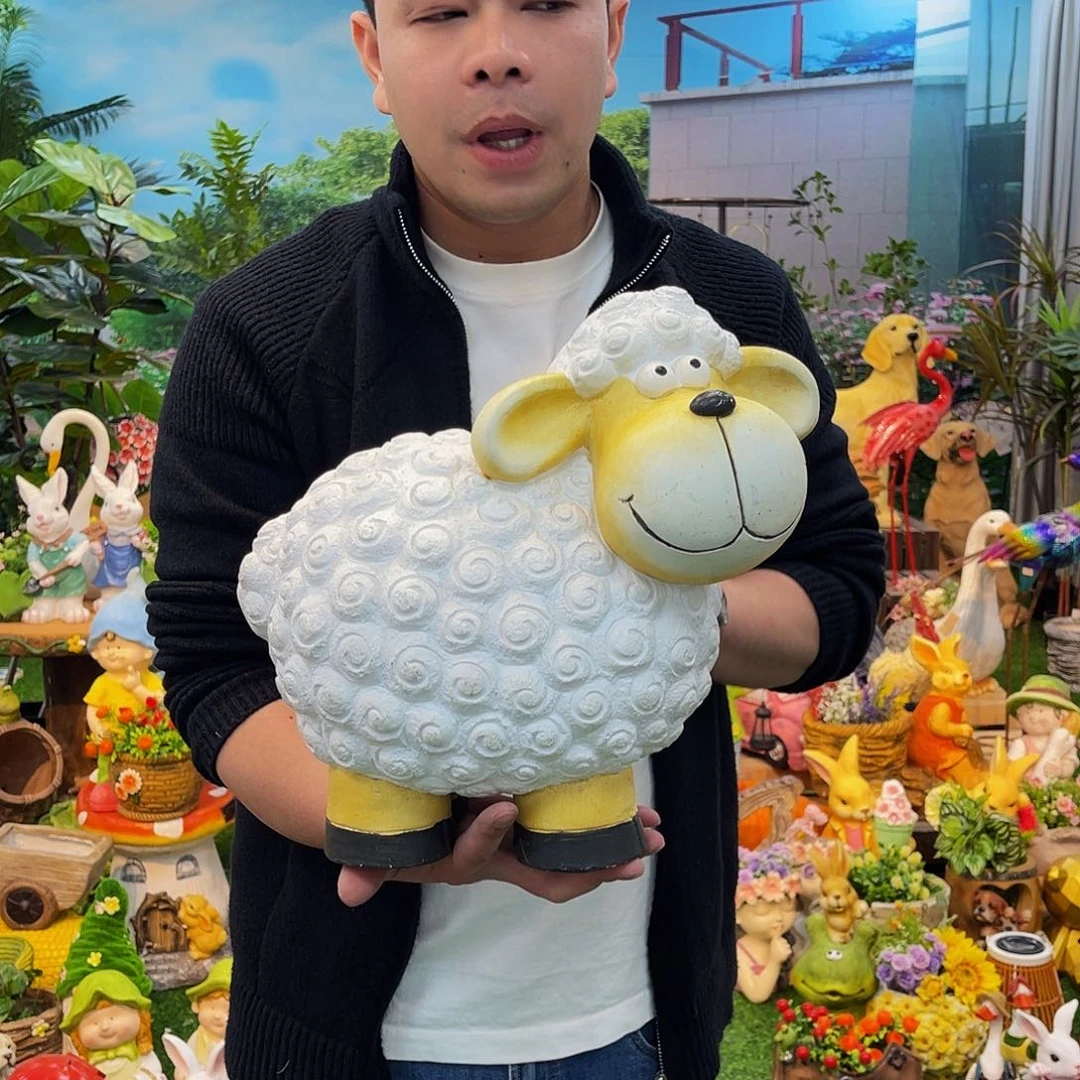 红陶花园庭院摆件