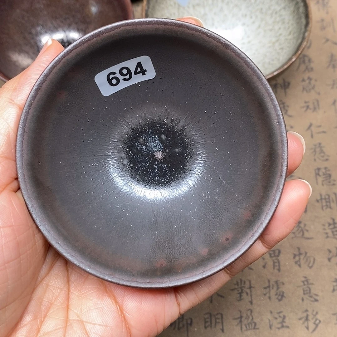 茶盏龙窑柴烧自然还原694