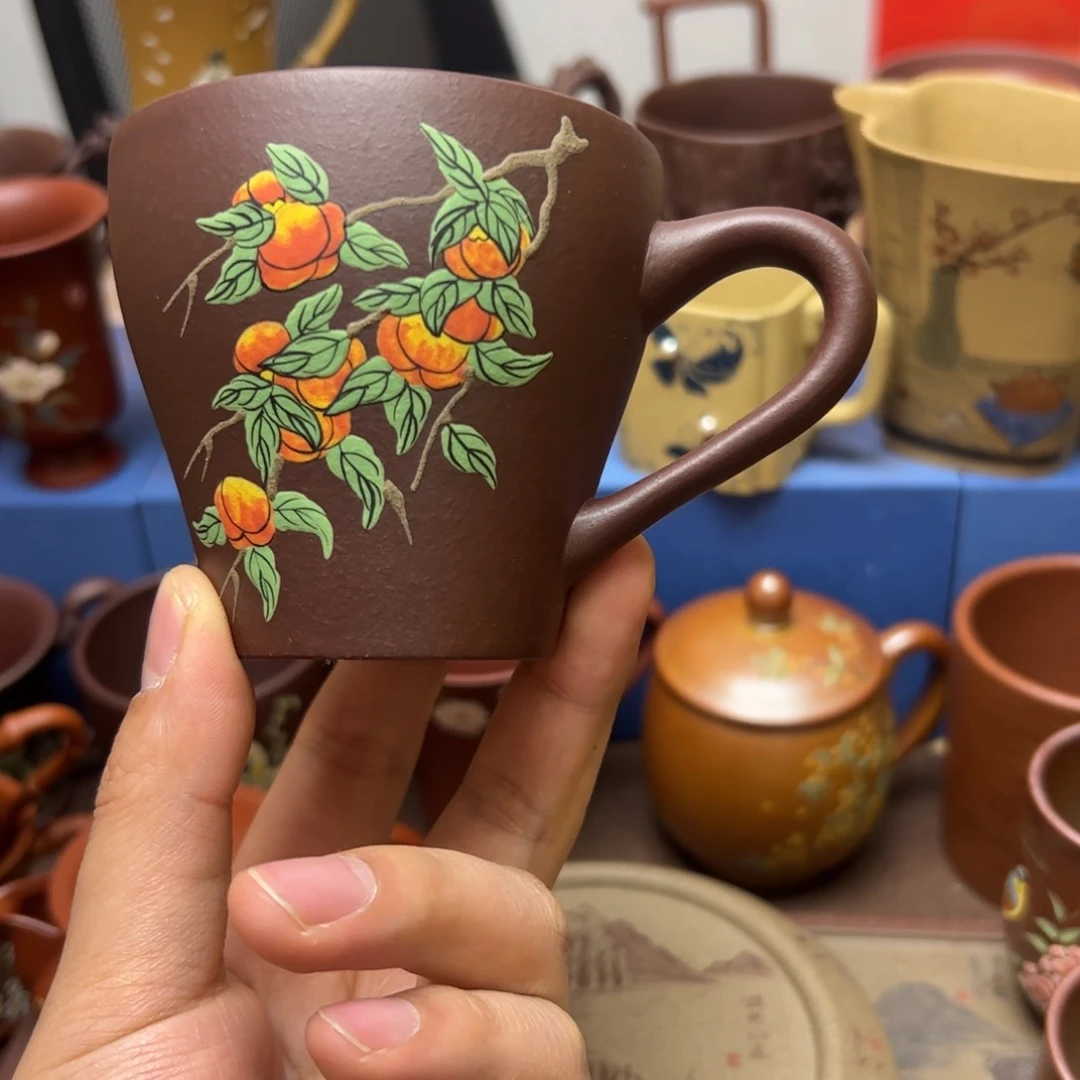 紫砂茶杯紫砂主人杯180cc