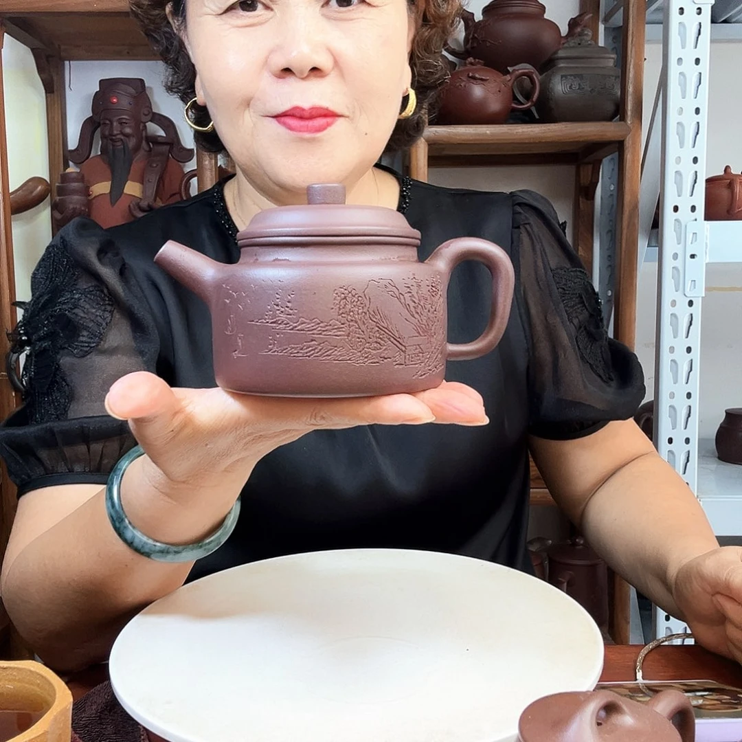 北***影茶壶紫砂紫砂壶泡茶喝