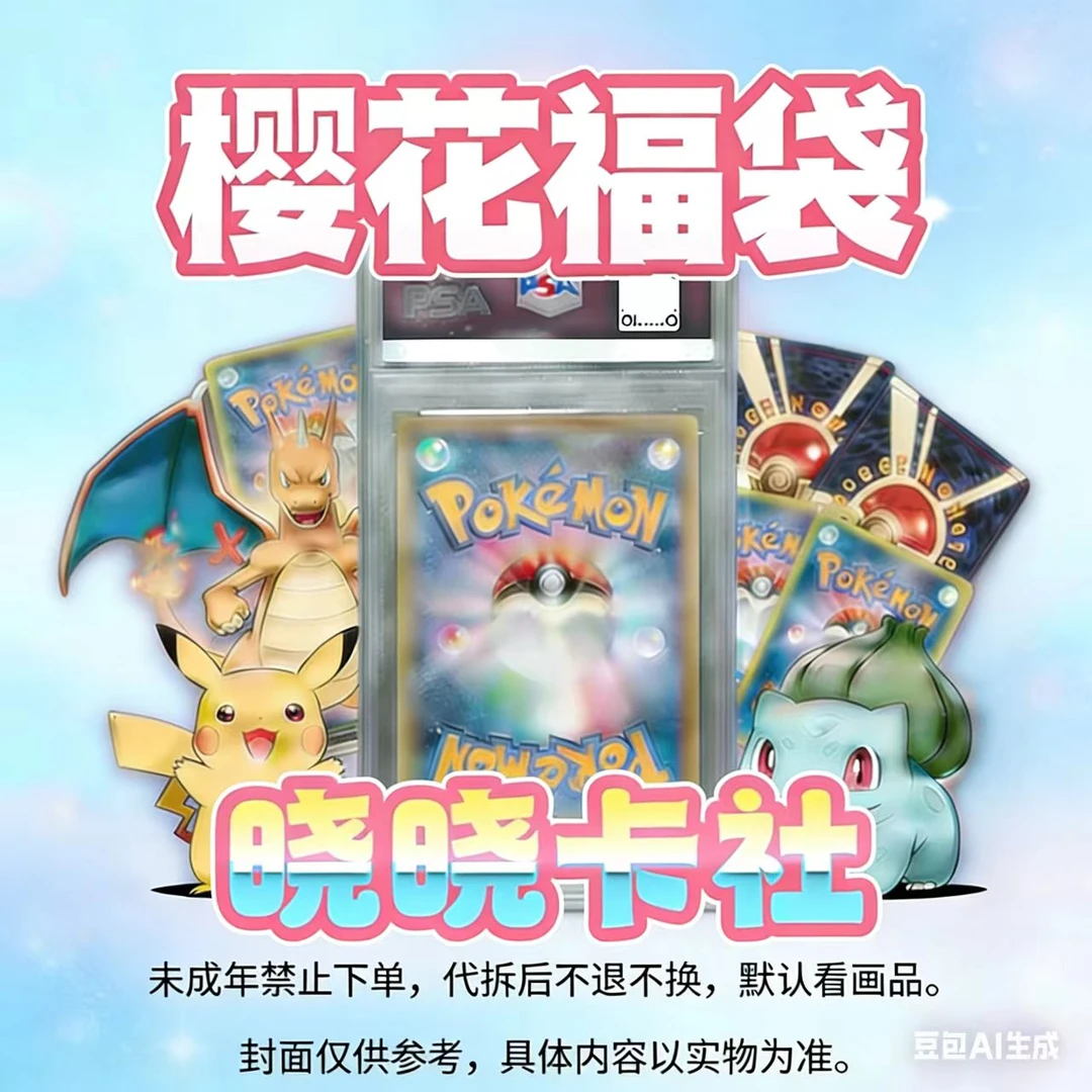 (信封福袋)宝可梦PTCG 日版卡店福袋 卡牌盲盒