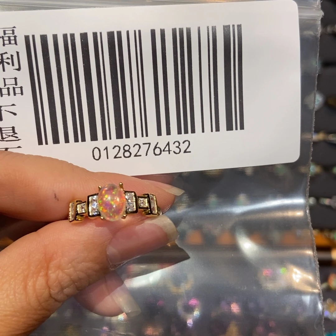 欧泊欧泊戒指未镶嵌无***囧