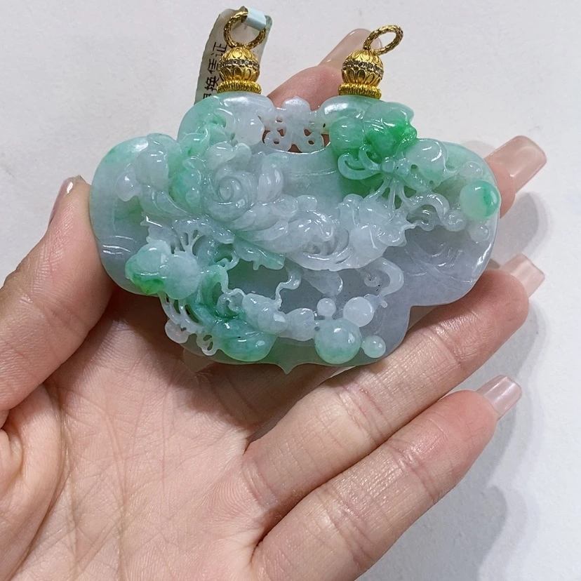 【闪购商品】翡翠未镶嵌颈饰