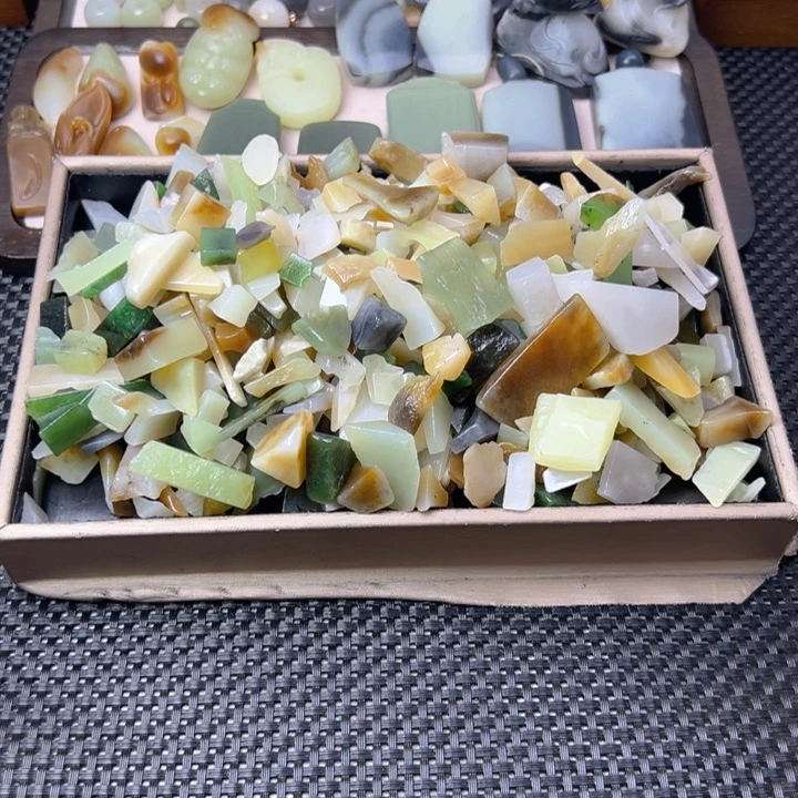 未镶嵌和田玉（糖玉）珠宝半成品