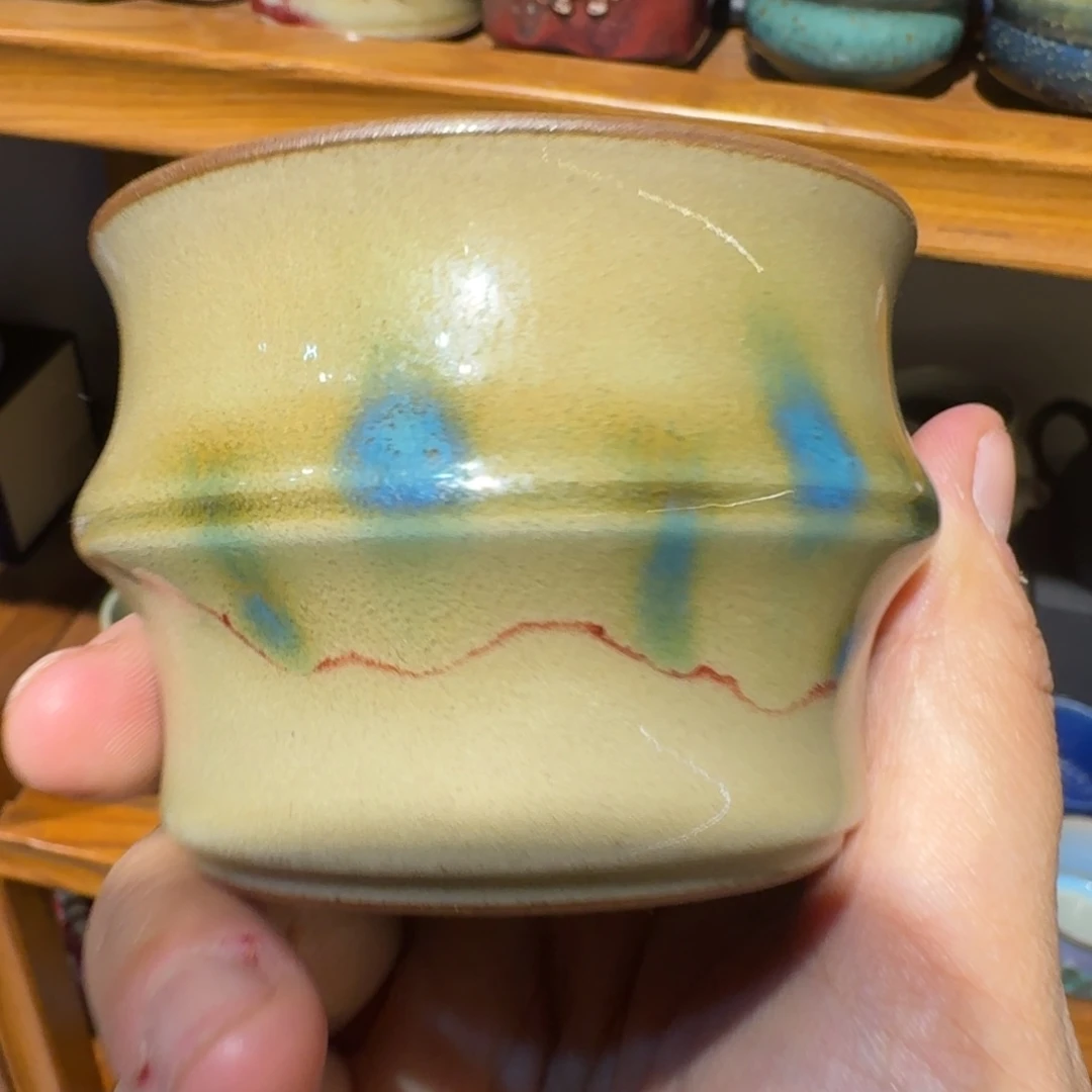 瓷片钧瓷单杯钧瓷单杯钧瓷单杯