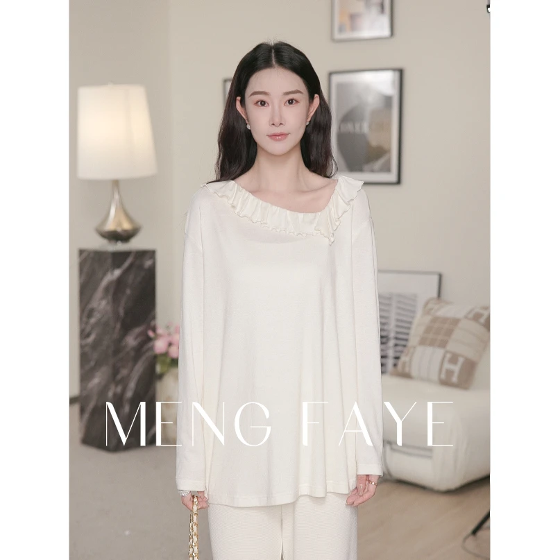 【YINGJIN】奶油掌-小衫-SE1180Z