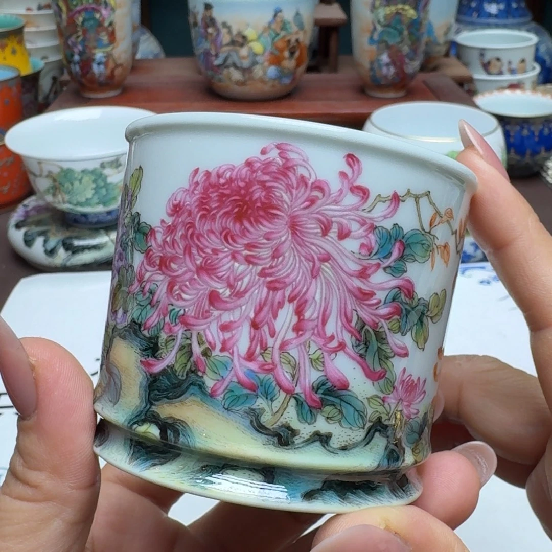 景德镇手工手绘展示