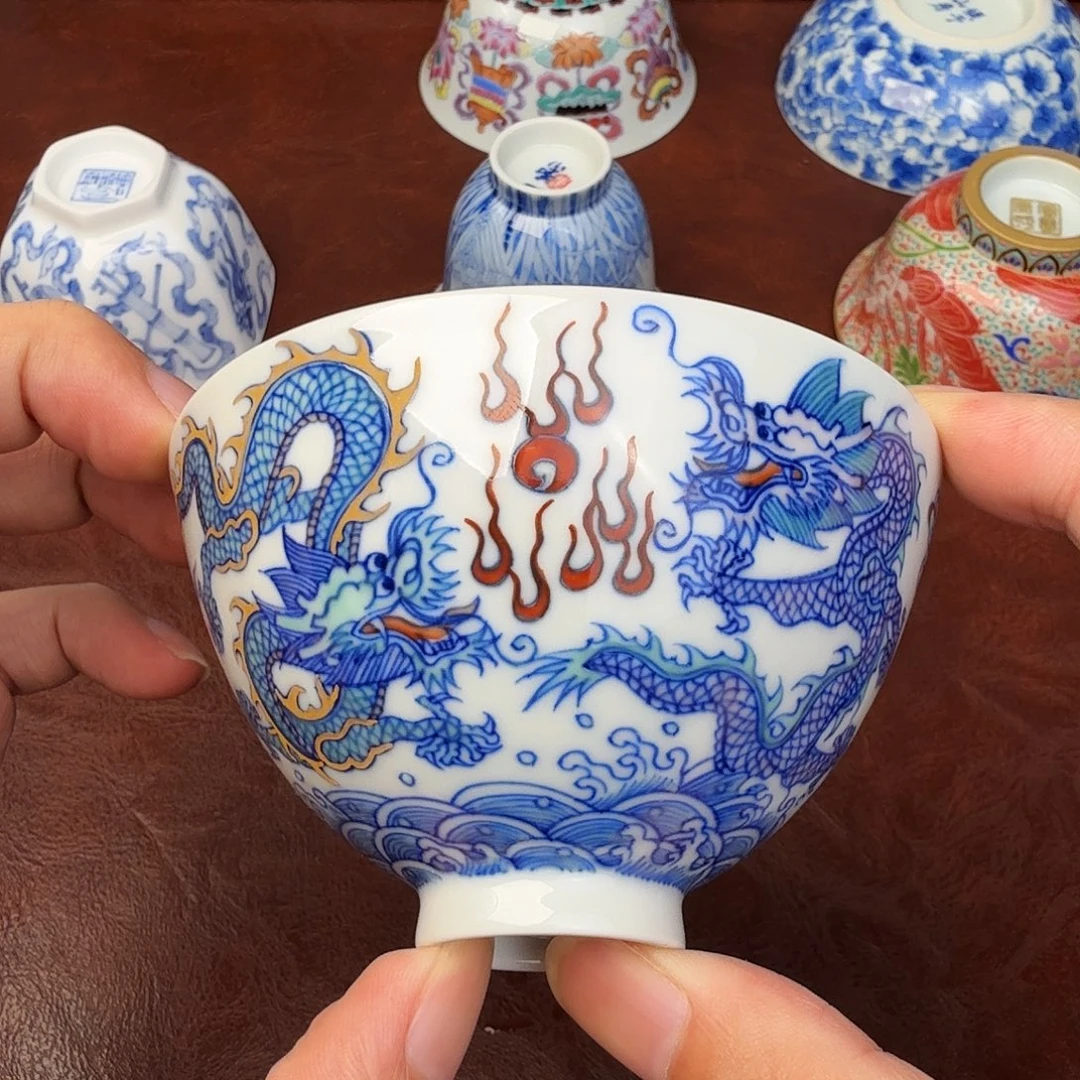 平***0现代景德镇全手工全手绘陶瓷