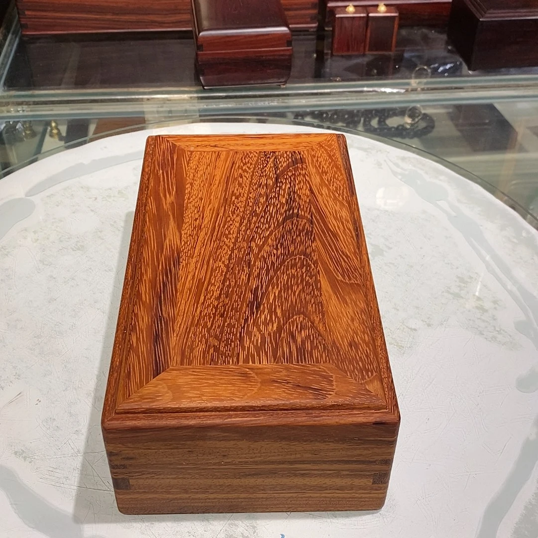 花梨木类菠萝格独板机关盒25/14/8