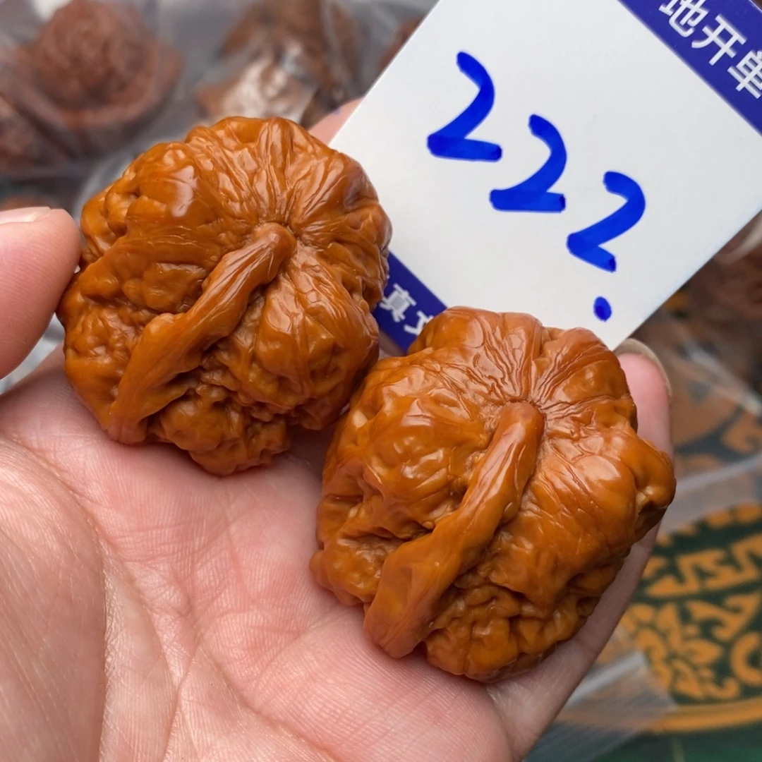 把件文玩核桃一根筋