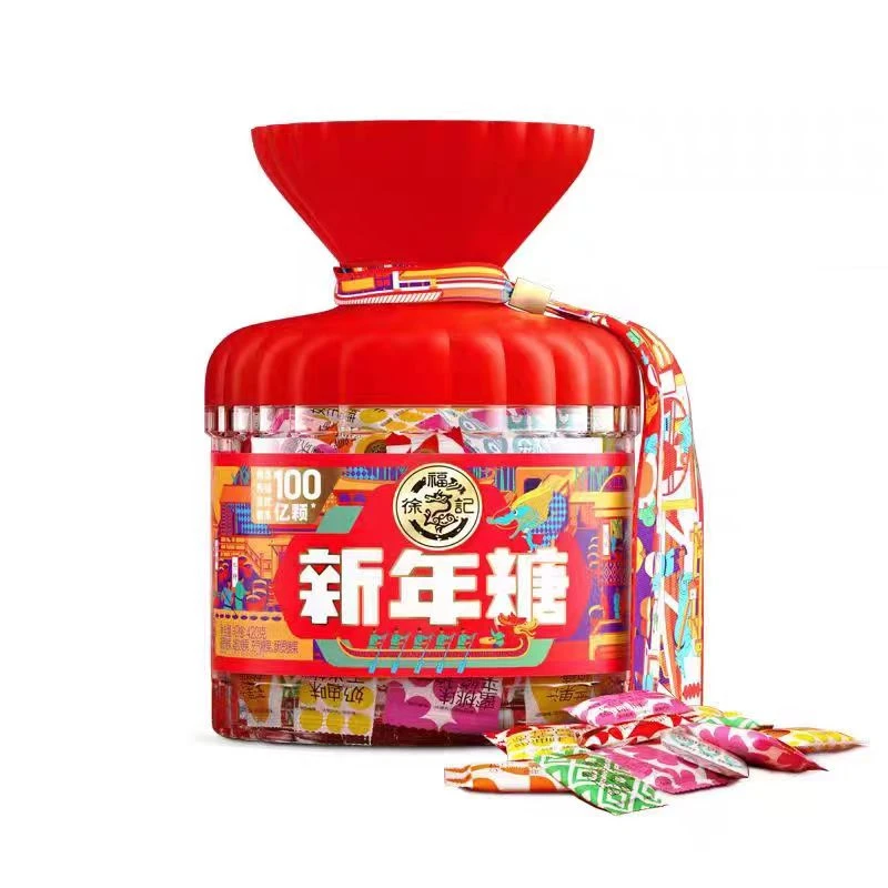 徐福记新年糖 420g/罐
