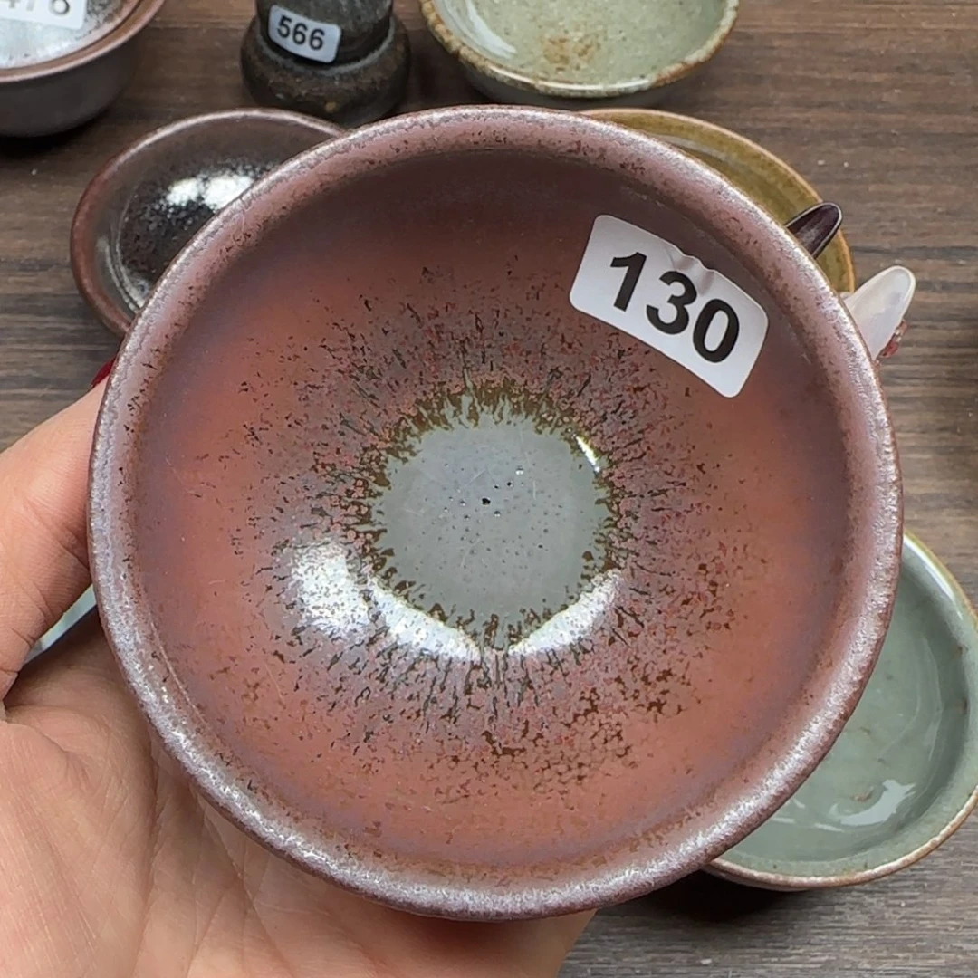 茶盏龙窑柴烧原矿原釉130
