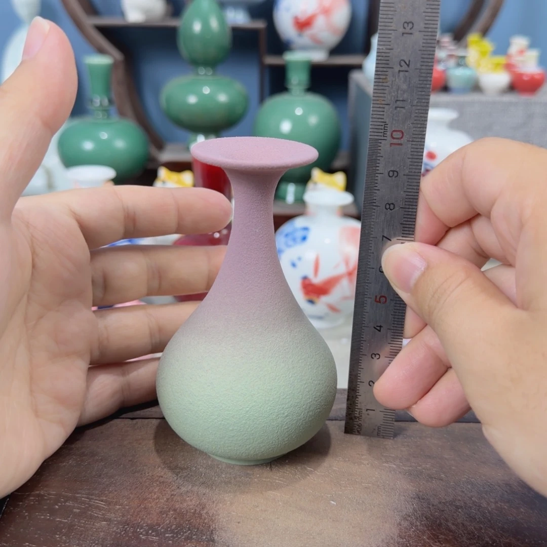 陶瓷手工小花器摆件