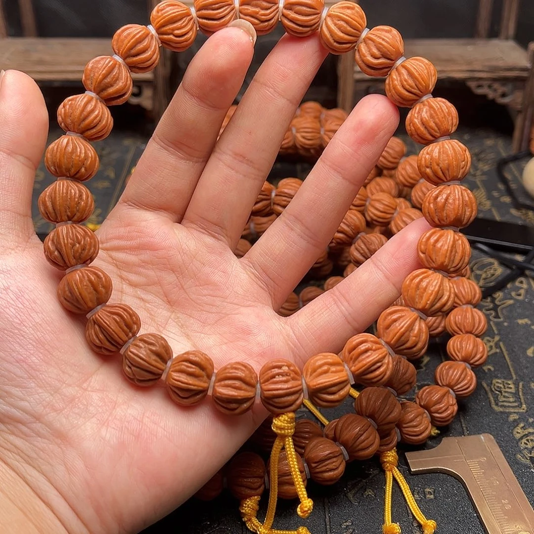 吊坠桃核佛手手持