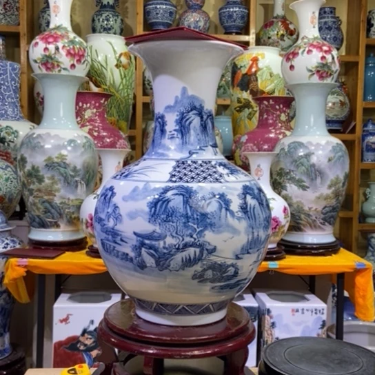 景德镇陶瓷花瓶摆件