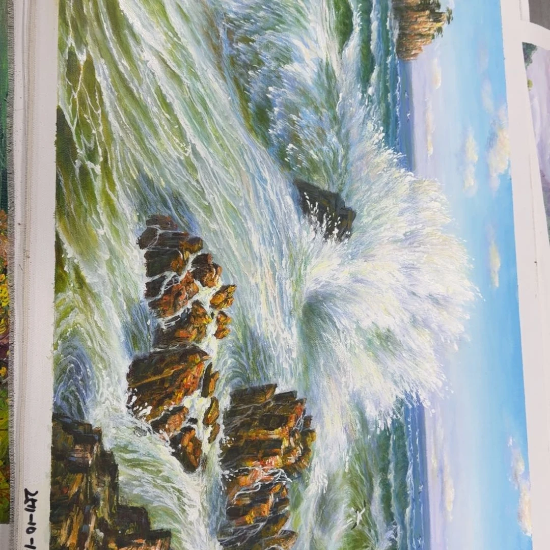 油画我也想要这样一