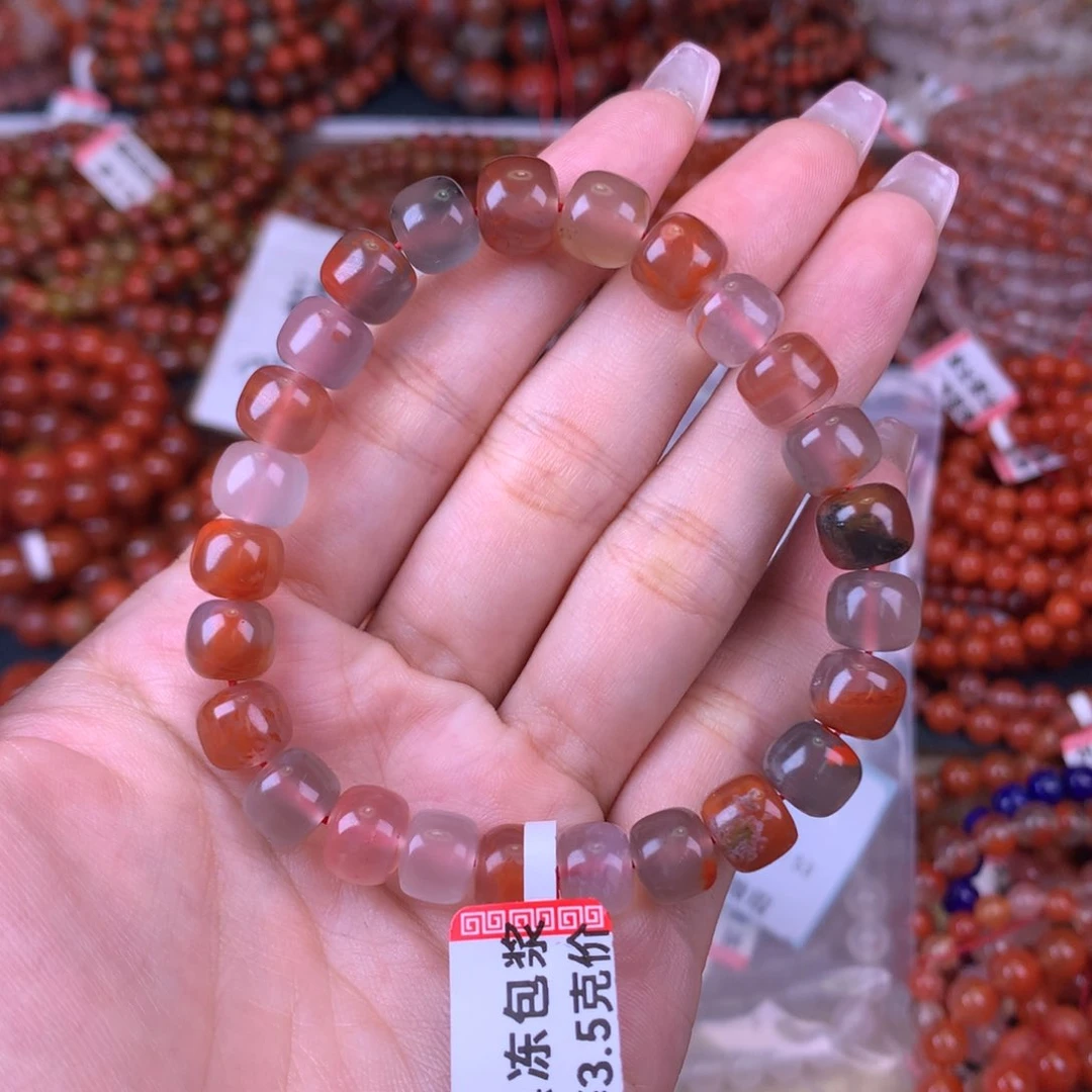 未镶嵌手链南红玛瑙卡9
