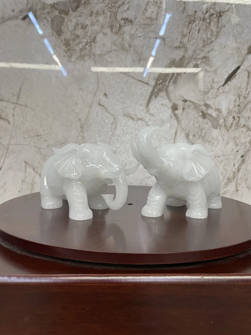 客厅玄关乔迁开业礼物工艺品摆件（抬头19*8*14）（低头19*11*10）