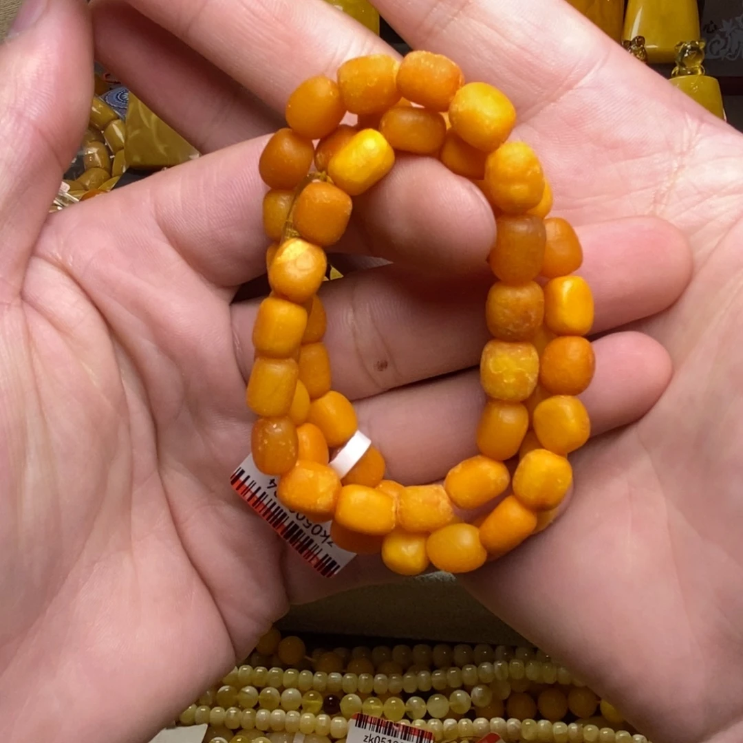 琥珀未镶嵌裸石蜜蜡