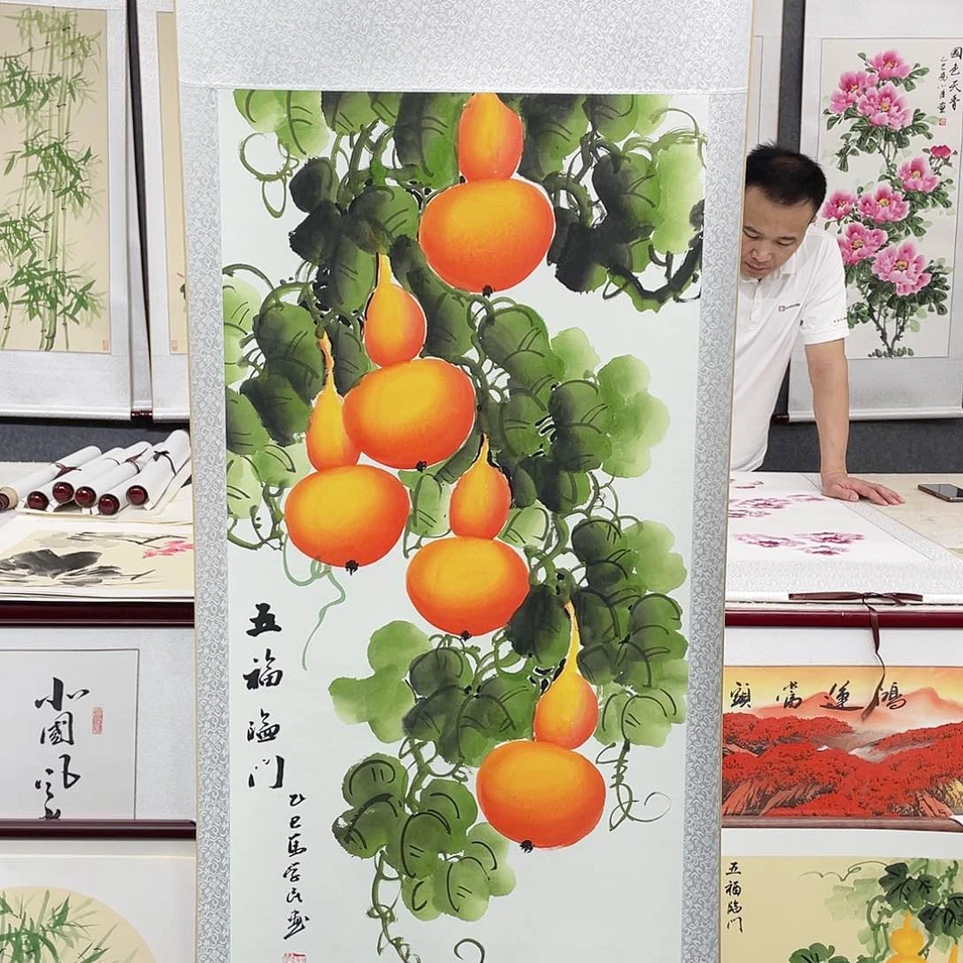 国画手绘作品手绘作品