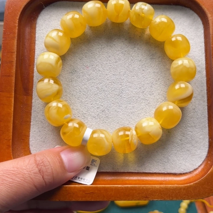 琥珀未镶嵌珠宝奇石M2020号13.6+溶洞妖花