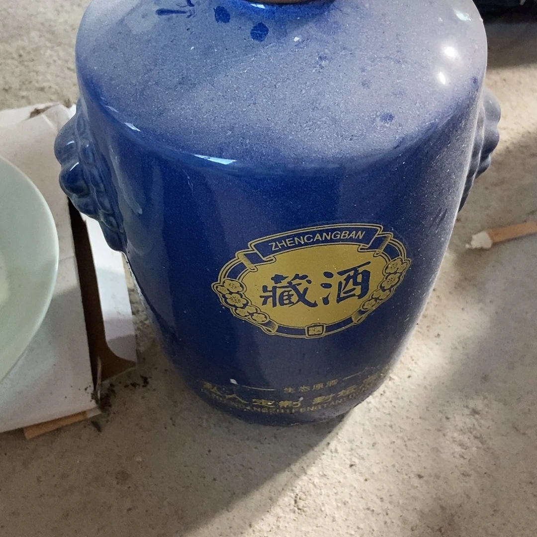 ****⁴瓷片景德镇陶瓷酒瓶一个
