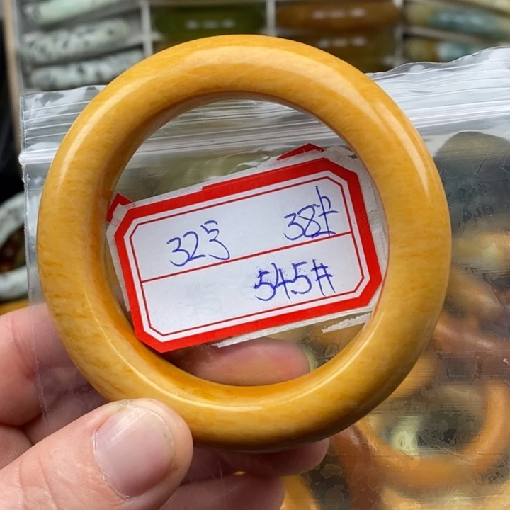 未镶嵌蛇纹石玉手绳