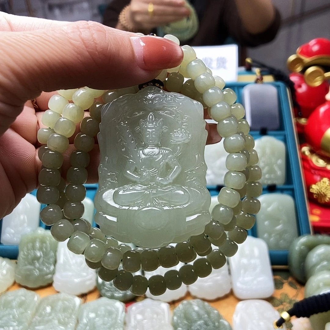 和田玉颈饰未镶嵌刘****平