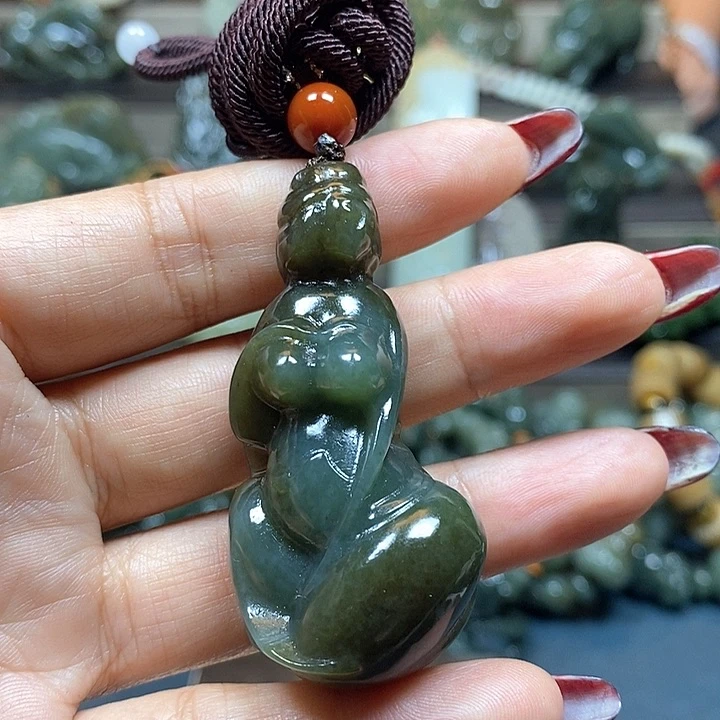 和田玉挂件未镶嵌