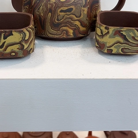 紫砂茶壶狮*?宜兴紫砂