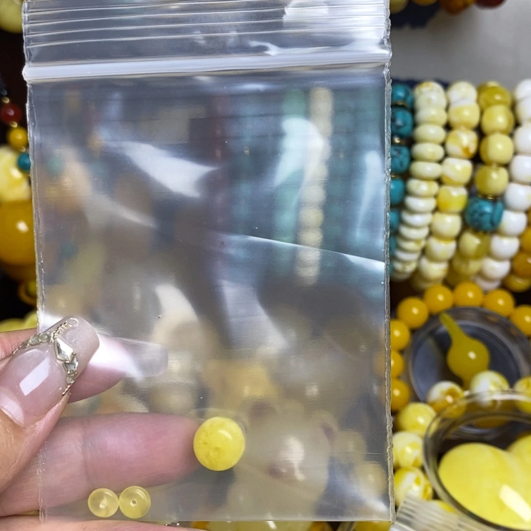 琥珀未镶嵌裸石老型10mm*1垫片*2