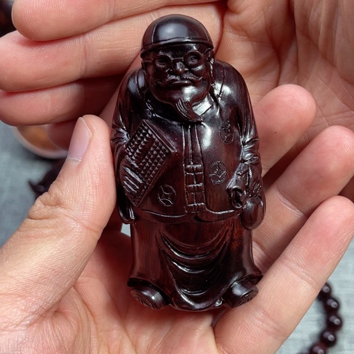 把件黄花梨/降香黄檀志*地主