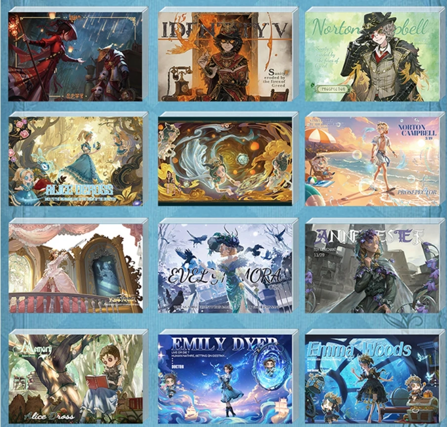 【第五人格】水晶砖（插队专用）卷昼文创高透精美亚克力系列