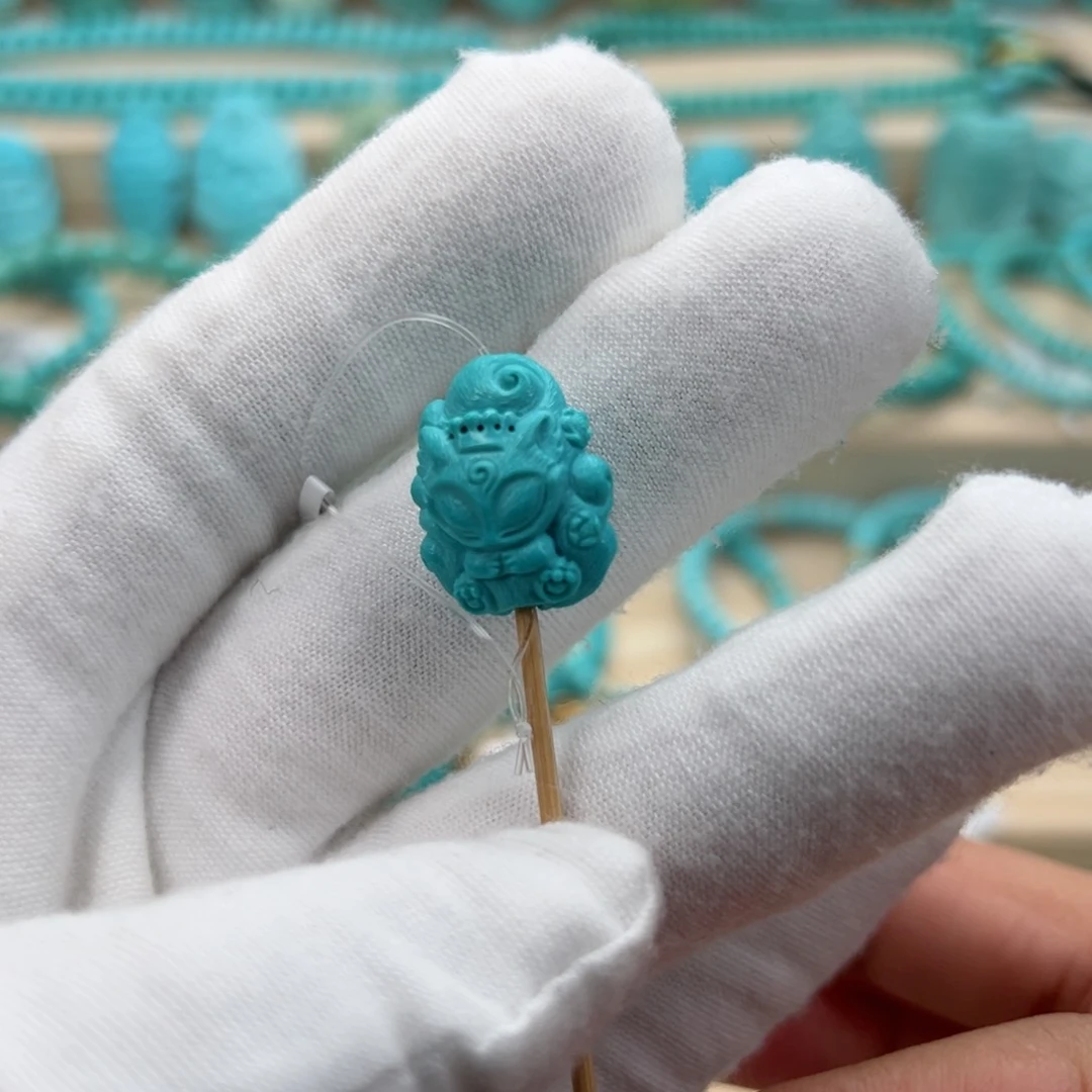 绿松石珠宝奇石未镶嵌