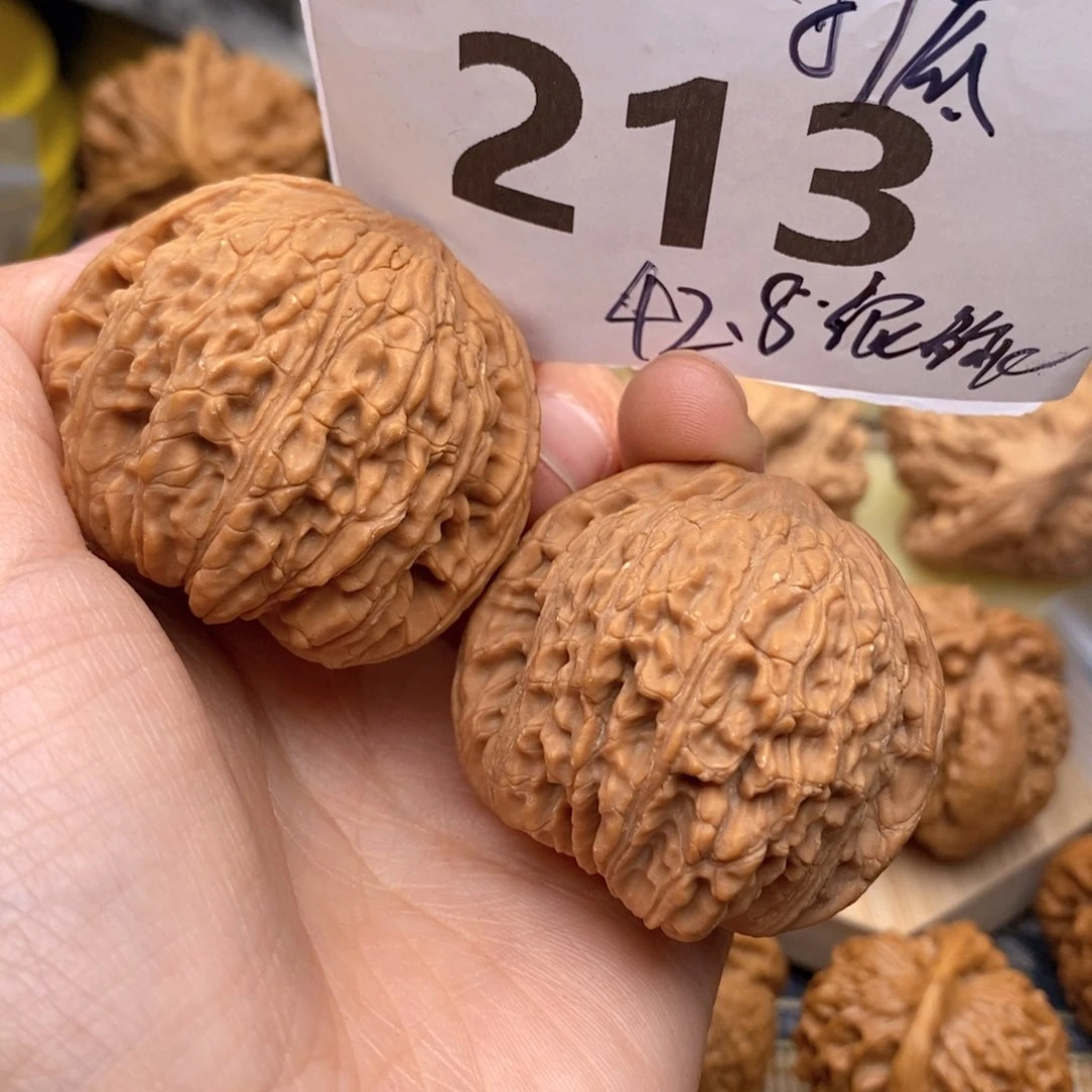 文玩核桃把件213号42.8泥鳅全