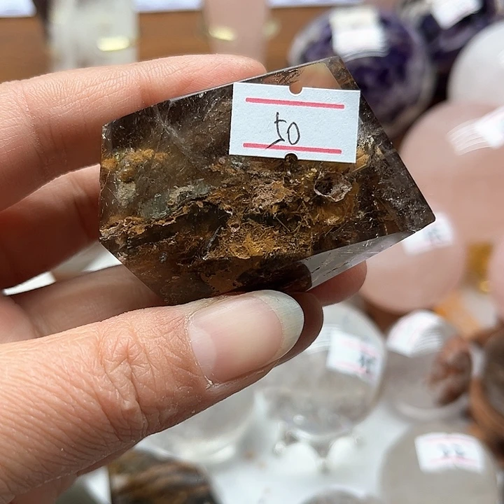 水晶102克幽灵随形未镶嵌有*