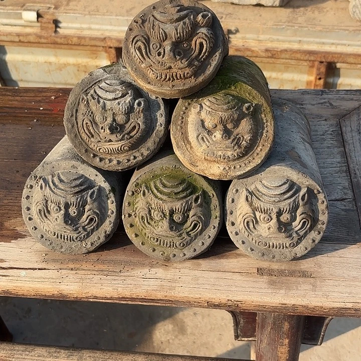 盛***味石材瓦当精品不包邮